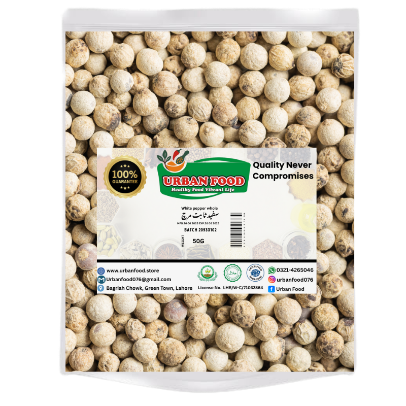 White Pepper Whole 100 G